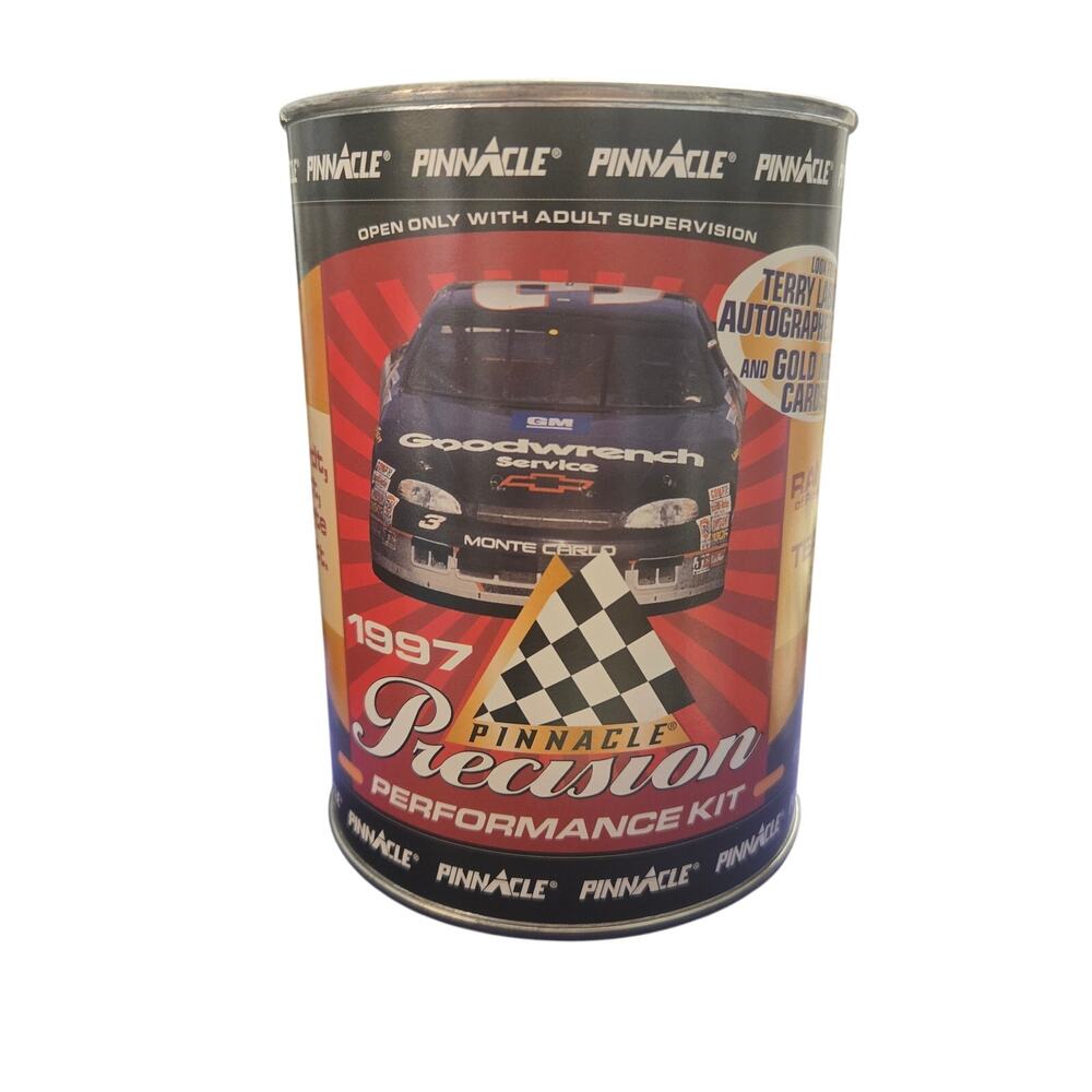 Dale Earnhardt Sr. 1997 Pinnacle Precision Performance Kit Unopened Tin
